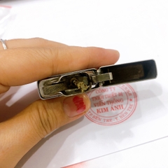 Bật lửa, hộp quẹt Zippo Mỹ Slim khắc laser Love Carl, mộc đáy ngược hiếm gặp, sản xuất 1985, Hàng chính hãng