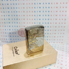 Hộp quẹt, bật lửa CHIEF chính hãng, khắc laser chủ đề ORIGIN LIMITED, vỏ bằng đồng bền bỉ sáng bóng theo thời gian