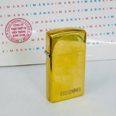 Bật lửa Zippo Slim Mỹ UNION Sản Xuất 1967, hàng chính hãng có giấy Hải quan gửi kèm đơn hàng