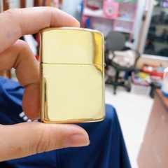 Bật lửa Zippo Brass, Armor vỏ dầy khắc chìm cẩn xà cừ mẫu la bàn, vỏ đồng ruột thép không gỉ