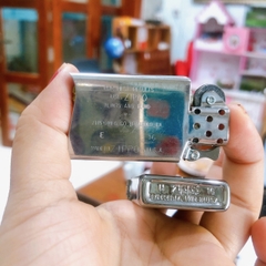 Bật lửa, hộp quẹt Zippo Mỹ Slim in sơn chủ đề Zippo Slim Lighter, Hàng chính hãng