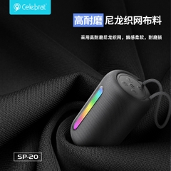 Loa Bluetooth Celebrat SP-20 Không Dây Âm Bass Mạnh Mẽ, Thiết Kế Thời Trang - Hàng Chính Hãng