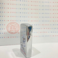 Bật lửa Zippo Mỹ Slim khắc laser Tàu Chiến mộc đáy ngược chữ xéo hiếm gặp, sản xuất 1971 hàng chính hãng có giấy tờ