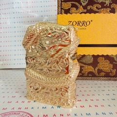 Bật Lửa ZORRO Chủ Đề Thiên Long - Hàng Chính Hãng Vỏ Đồng Nguyên Khối Càng Dùng Càng Sáng Bóng