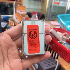 Bật lửa Zippo MỸ high polish chrome khắc ăn mòn đổ sơn Ford TRUCKS, mộc đáy ngược sản xuất 1996, Hàng chính hãng