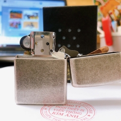Bật lửa Zippo Mỹ Antique chrome Eblem Cowboy, Hàng chính hãng