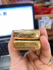 Bật Lửa Zippo Armor Vỏ Dầy, Khắc Chìm 5 Mặt Hình Bát Quái, Có tem đỏ