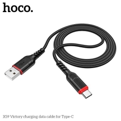 2 mét - Dây sạc nhanh  X59 chuôi Type C dây dù dài 2 mét , Hàng chính hãng