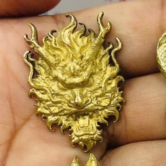 Eblem dán trang trí Zippo chủ đề 12 con giáp, chất liệu hợp đồng nguyên chất, hàng chuẩn zin Mỹ