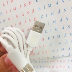 Dây sạc Hammer chân cắm Type C dòng điện 2A, Kim Ánh bảo hành hàng chính hãng 12 tháng