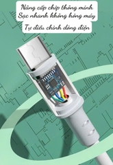 Dây sạc LI-TOP LX72 Công suất 100W chân Micro, được dùng thử 30 ngày, Kim Ánh bảo hành chính hãng 12 tháng