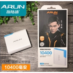 Pin dự phòng Arun 10400mAH - Hàng Chính Hãng