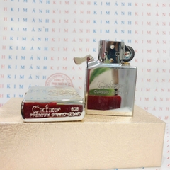 Hộp quẹt, bật lửa CHIEF chính hãng, khắc laser chủ đề ORIGIN LIMITED, vỏ bằng đồng bền bỉ sáng bóng theo thời gian