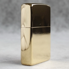 Hộp quẹt, bật lửa Zippo Brass MỸ mã 205 chủ đề La Bàn Bán Nguyệt cẩn xà cừ, hàng chính hãng có giấy Hải Quan đi kèm