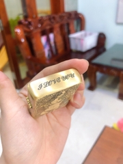 BẬT LỬA ZIPPO MẠ CHROME KHẮC CHÌM 5 MẶT, HÌNH THIẾU NỮ TÓC XOĂN