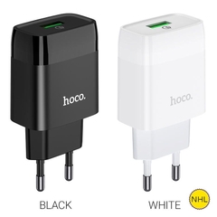 Micro- Bộ sạc nhanh Hoco C72Q 18W, QC3.0 Chuôi cắm Micro, dùng thử 30 ngày, bảo hành chính hãng 12 tháng