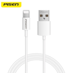 Cáp sạc nhanh Pisen chăn cắm L  (Fast ) 2.4A , dài 900mm ( AL05-900)- Hàng chính hãng