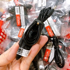 Sạc điện thoại Nokia tem đỏ chuôi to / chuôi 6100 Zin máy bảo hành 6 tháng