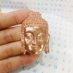 Eblem dán trang trí Zippo chủ đề Phật, chất liệu Đồng đỏ nguyên chất, hàng chuẩn zin Mỹ