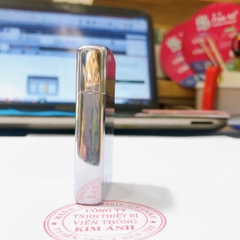 Bật lửa, hộp quẹt Zippo Slim Mỹ khắc laser đổ sơn chủ đề Tàu Chiến mộc đáy xéo hiếm gặp, sản xuất 1967