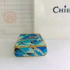 Bật Lửa CHIEF Chủ Đề Mắt Nước Dạ Quang - Vỏ Đồng Nguyên Khối Càng Dùng Càng Bóng