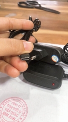 Sạc điện thoại hiệu Hammer chân cắm Type C màu đen có đèn dùng cho máy cỏ, Hàng chính hãng