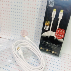 Dây sạc nhanh Pisen LH-TC03-2000, Công suất 100W,  3in1 (L/ Type-C/ Micro) dây dù dài 2 mét , hàng chính hãng nội địa
