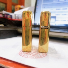 Bật lửa, hộp quẹt Zippo Armor vỏ dầy khắc ăn mòn cẩn xà cừ LOVE, hàng loại 1 vỏ đồng có tem đỏ