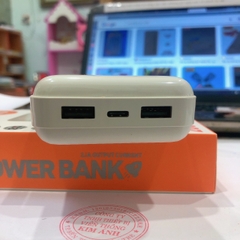 Sạc Dự Phòng SYC S236 20000 mAh, vỏ nhám chồng trượt, hàng chính hãng
