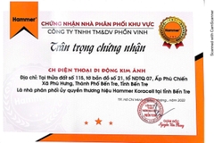 Dây sạc Hammer chân cắm Micro dòng điện 2A, Kim Ánh bảo hành hàng chính hãng 12 tháng