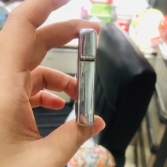 Hộp quẹt Zippo Mỹ Slim khắc laser đổ sơn chủ đề U.S NAVY POLARIS, mộc đáy chữ xéo, tim bột hiếm gặp, sản xuất 1963