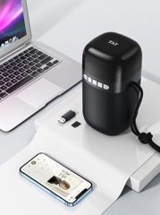 Loa bluetooth không dây ngoài trời BS-38D mới Đèn Led nhiều màu sắc
