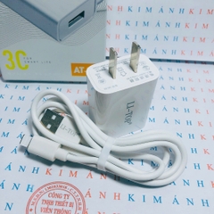 Bộ sạc Li-Top Rio Tinto AT06 5V- 2A chân L, đạt chứng nhận 3C tiêu chuẩn quốc gia, bảo hành chính hãng 12 tháng