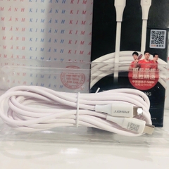 Dây sạc nhanh Pisen chân Tpye C ra IOS (L), dòng điện 3A, dây dài 2.2 mét - Hàng chính hãng nội địa bảo hành 12 tháng