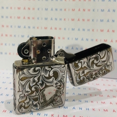 Bật lửa Zippo chủ đề Thiếu Nữ High Polish, hàng chính hãng do Kim Ánh nhập khẩu có giấy Hải Quan đi kèm