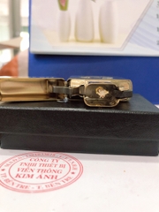 Bật lửa Zippo Mỹ Brushed Brass Khắc ăn mòn chủ đề BODY BACK, Hàng chính hãng