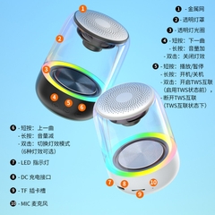 Loa Bluetooth YAYUSI C7 mặt giả kính, có khe cắm thẻ nhớ, chất lượng âm thanh to, rất hay, Hàng chính hãng ủy quyền