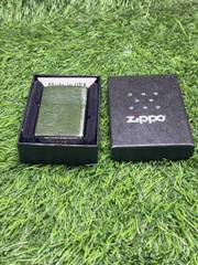 Bật lửa Zippo Mỹ Brushed Chrome, Cam kết hàng chính hãng có giấy Hải quan gửi kèm đơn hàng