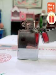 Bật lửa Zippo Mỹ Slim Khắc ăn mòn chủ đề Hawaii, Hàng chính hãng