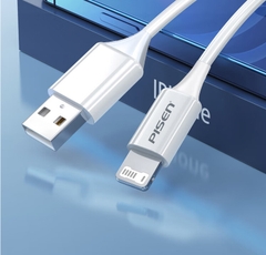 Dây sạc nhanh Pisen chăn cắm IOS, 2.4A , dài 1 mét ( AL05-1000)- Hàng chính hãng nội địa, Kim Ánh bảo hành 12 tháng