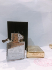 Bật lửa, hộp quẹt Zippo Armor vỏ dầy, khắc chìm xe JEEP ( mẫu mới), Hàng loại 1 vỏ bằng đồng có tem đỏ
