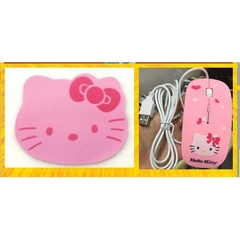 Bàn phím máy tính Kitty, chuôi cắm USB, bàn phím màu hồng cho cô nàng hiện đại, Bảo hành 12 tháng