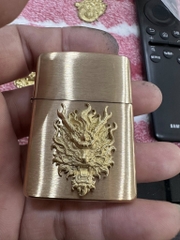 Eblem dán trang trí Zippo chủ đề 12 con giáp, chất liệu hợp đồng nguyên chất, hàng chuẩn zin Mỹ