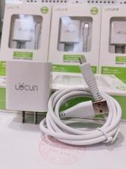 V8-Bộ sạc Lecun C21, dòng điện 2.1A, chuôi V8/ Micro