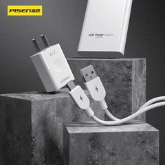 Bộ sạc Pisen C134 chân Type C, dòng điện 2.1A, 10.5W, Hàng chính hãng nội địa có chứng nhận tiêu chuẩn an toàn thiết bị