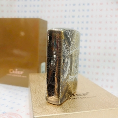 Hộp quẹt, bật lửa CHIEF chính hãng, khắc laser 4 măt chủ đề Thần Chết, vỏ bằng đồng bền bỉ sáng bóng theo thời gian