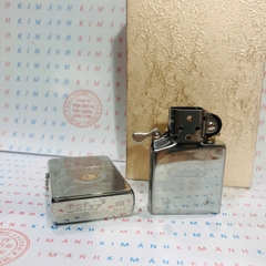 Bật lửa, hộp quẹt CHIEF chính hãng khắc laser chủ đề Mắt nước Limited , hàng chính hãng vỏ bằng đồng