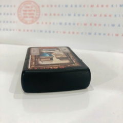 Hộp quẹt Zippo Brass MỸ chủ đề GGB-tem, hàng chính hãng có giấy nhập khẩu gửi kèm theo đơn hàng