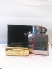 Bật lửa Zippo Armor vỏ dầy, khắc chìm HARLEY- LOGO MOTOR Chim Đại Bàng và 3 Sao, Hàng loại 1 vỏ bằng đồng có tem đỏ