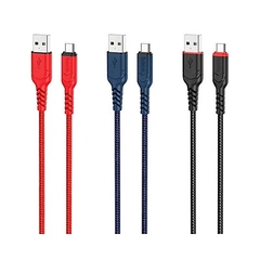 Dây sạc nhanh Hoco X59 chuôi Micro dây dù, Hàng chính hãng